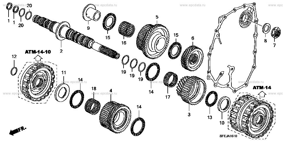 Parts scheme