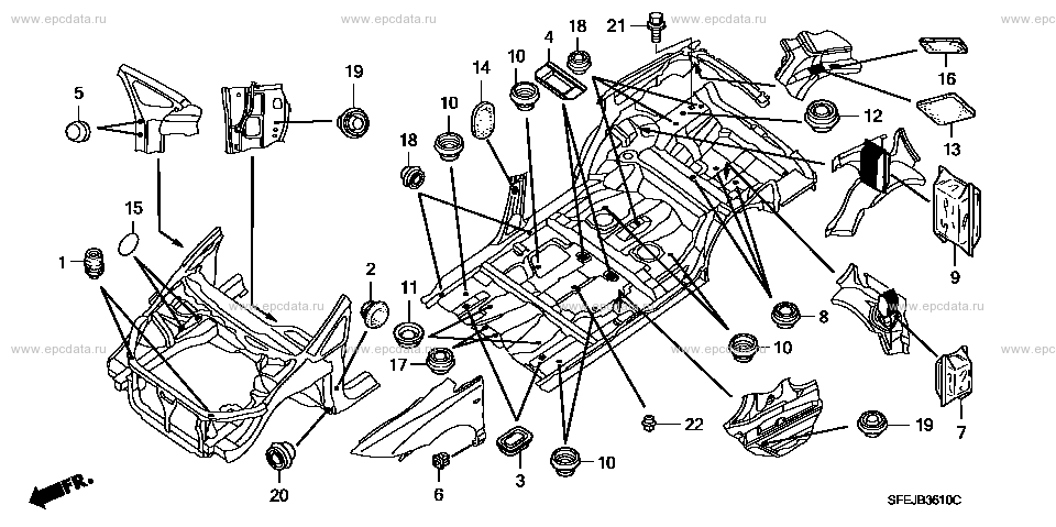 Parts scheme