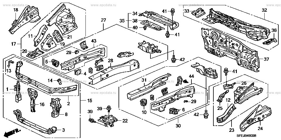 Parts scheme