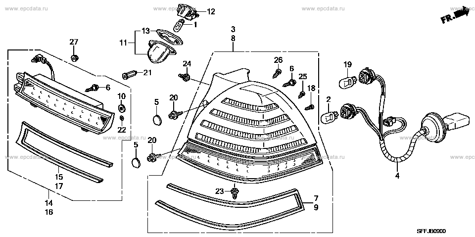 Parts scheme