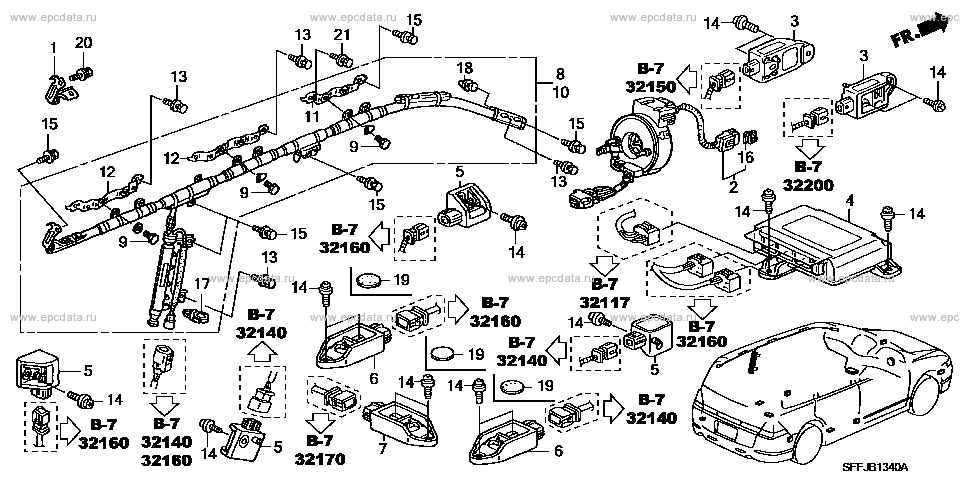 Parts scheme