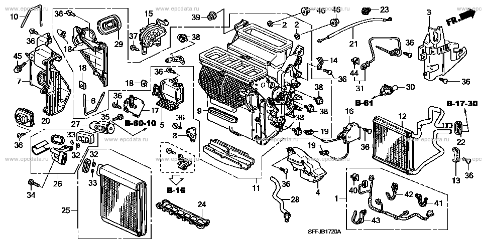 Parts scheme