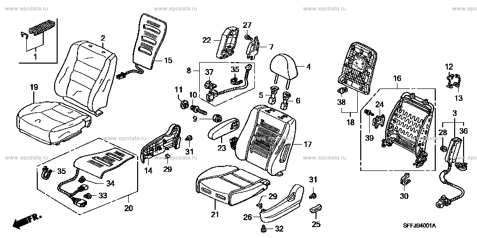 Parts scheme