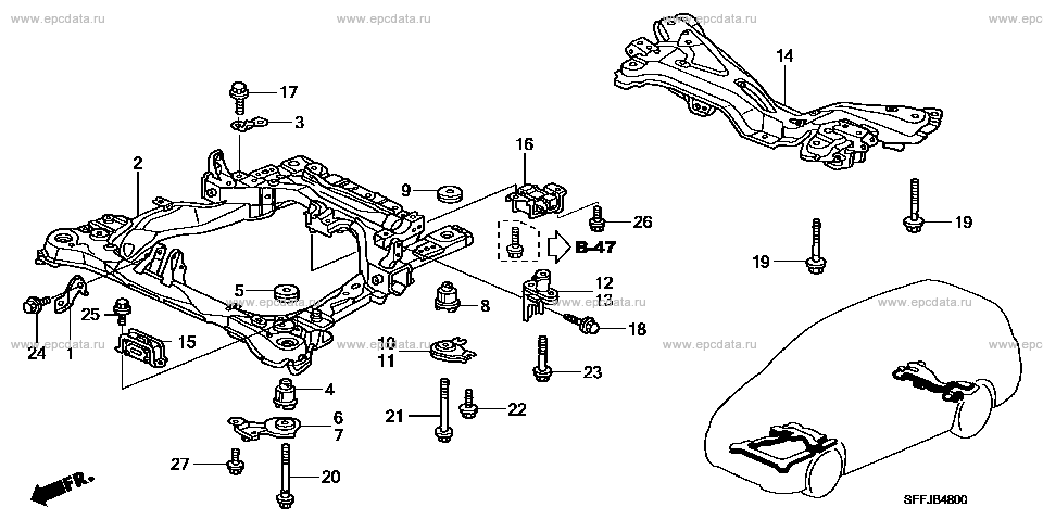 Parts scheme