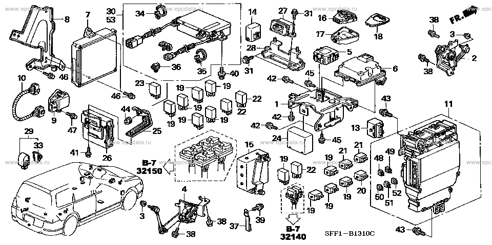 Parts scheme