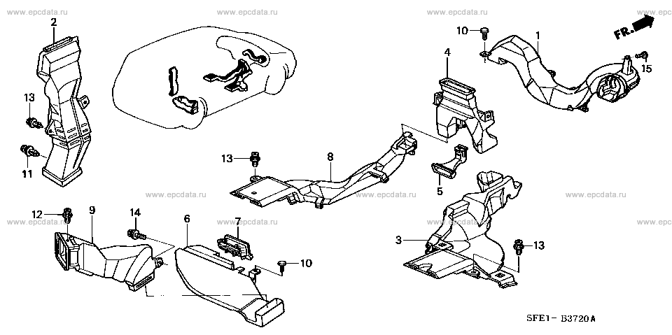 Parts scheme