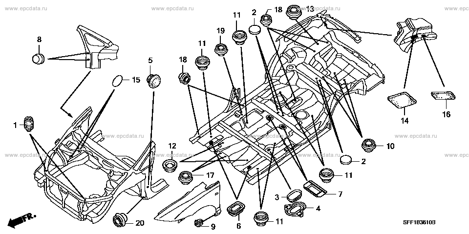 Parts scheme