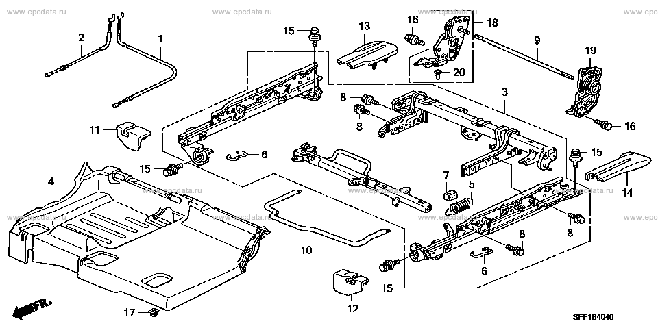 Parts scheme