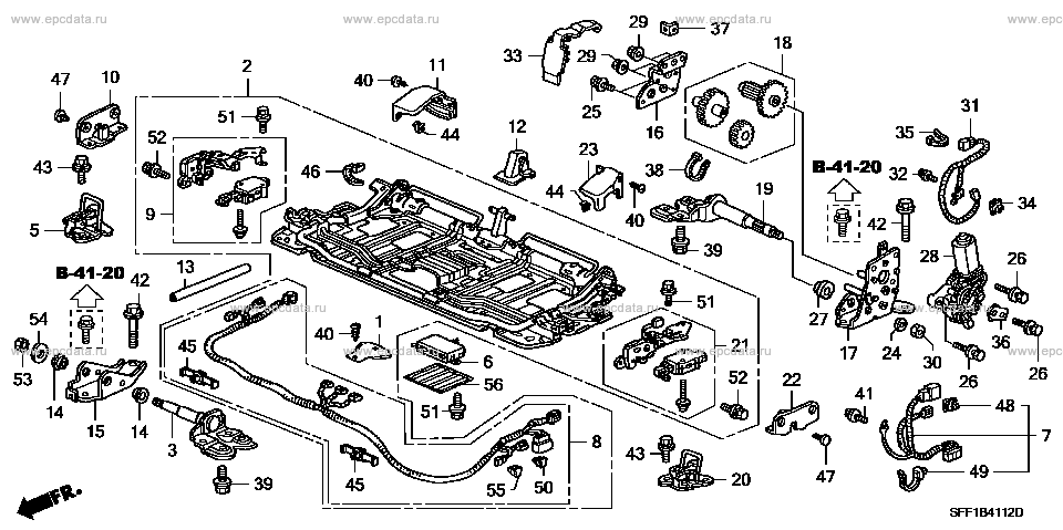 Parts scheme