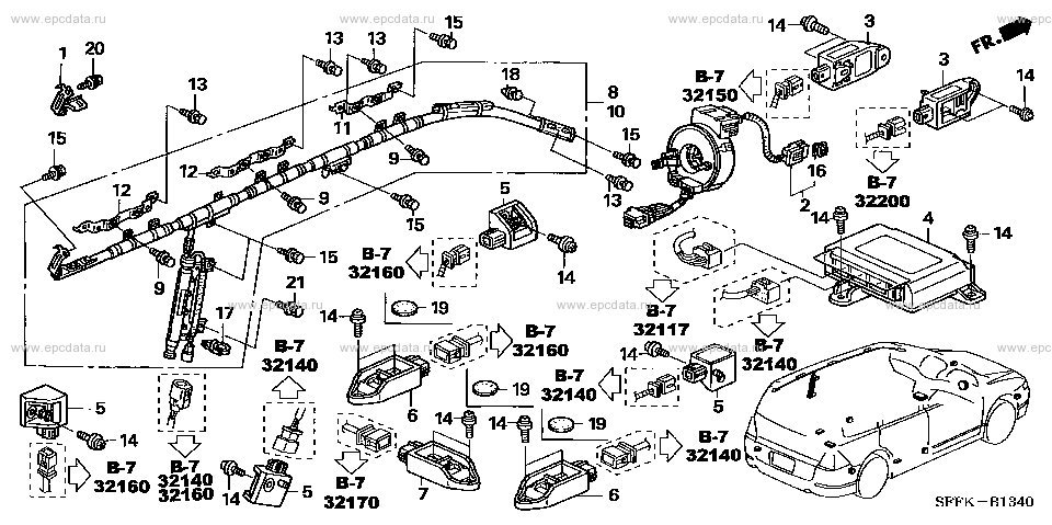 Parts scheme