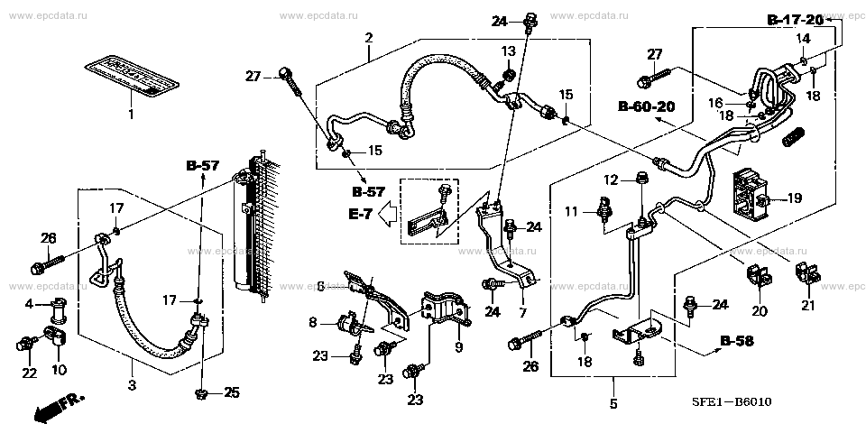 Parts scheme