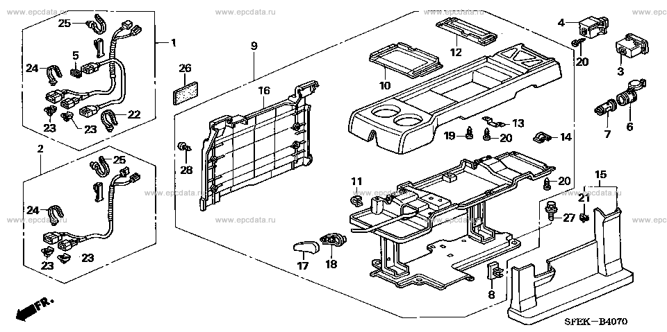 Parts scheme