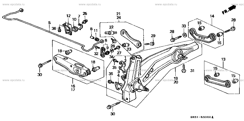 Parts scheme