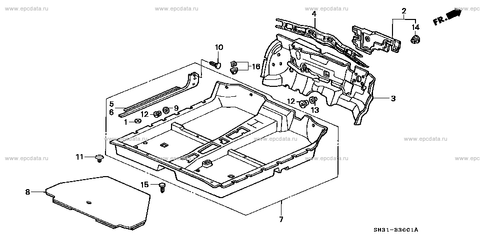 Parts scheme