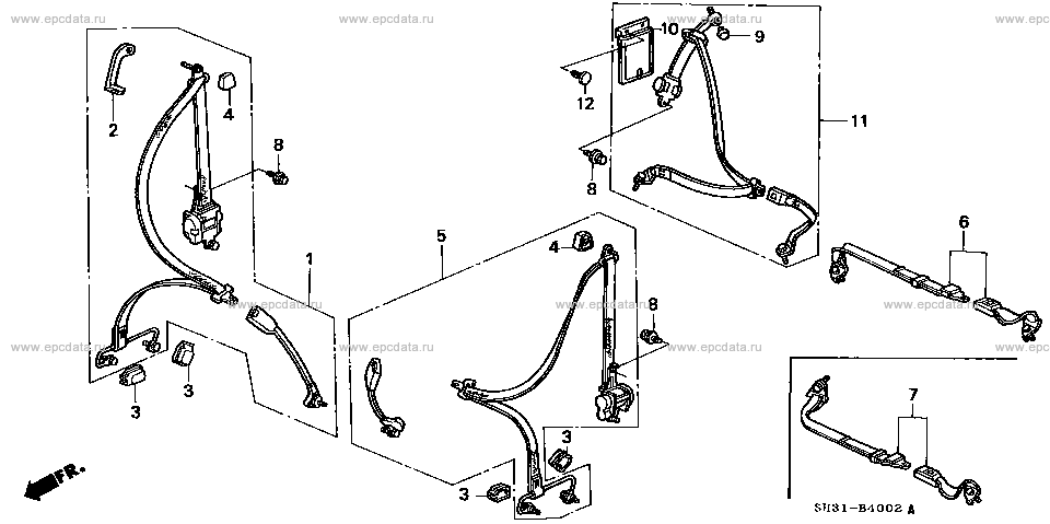 Parts scheme