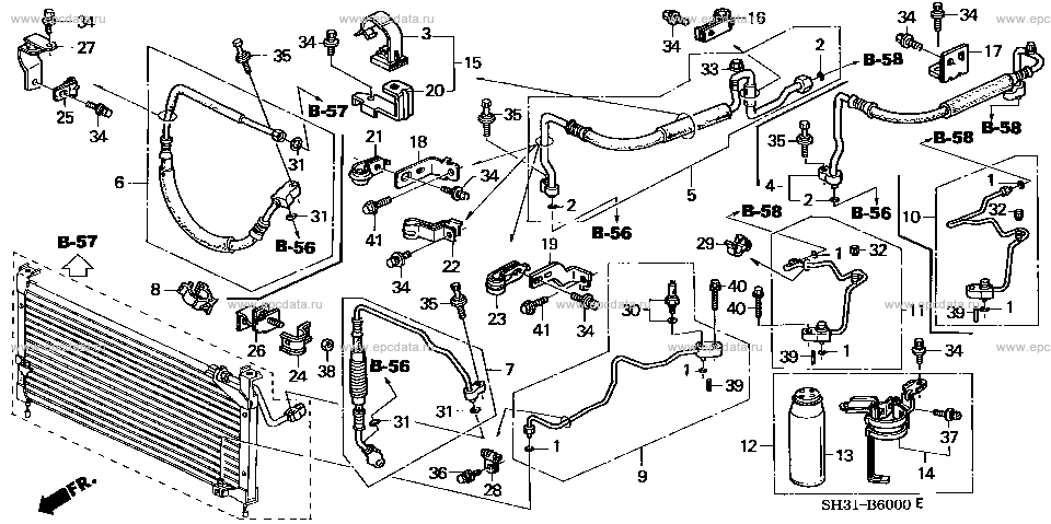 Parts scheme