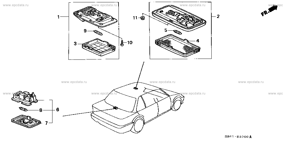 Parts scheme