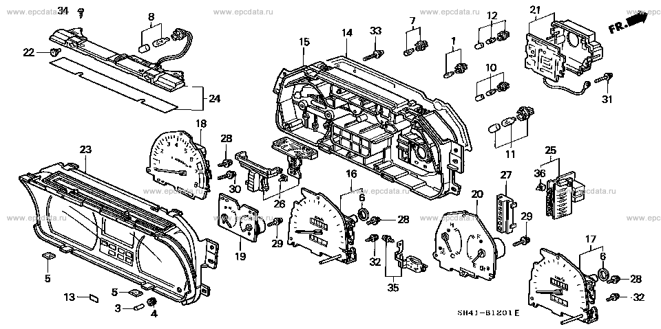 Parts scheme