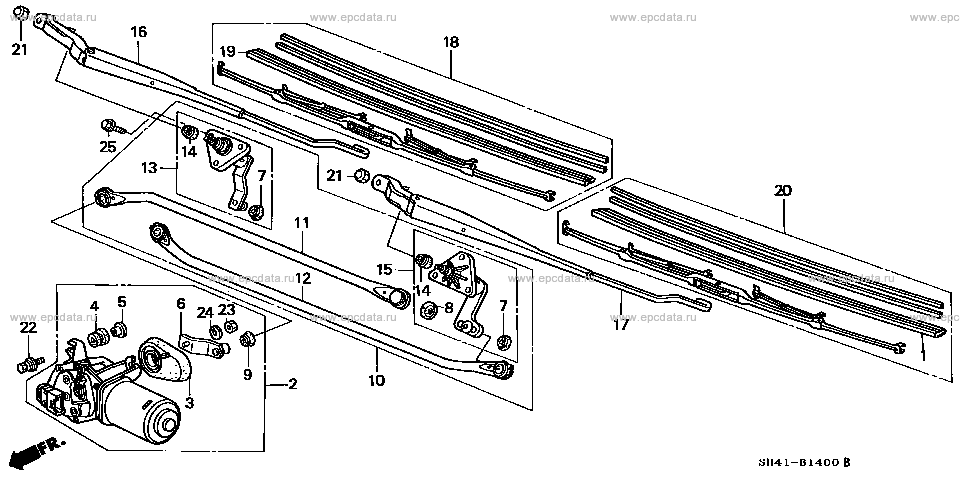 Parts scheme