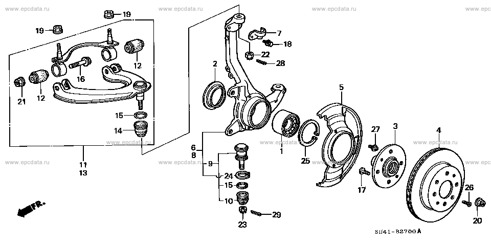 Parts scheme