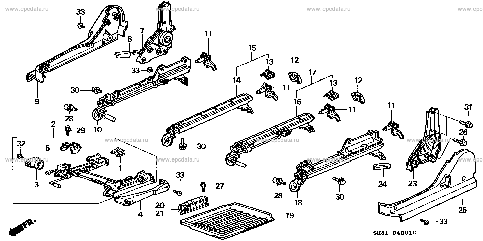 Parts scheme