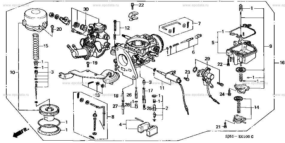 Parts scheme