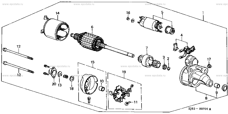 Parts scheme