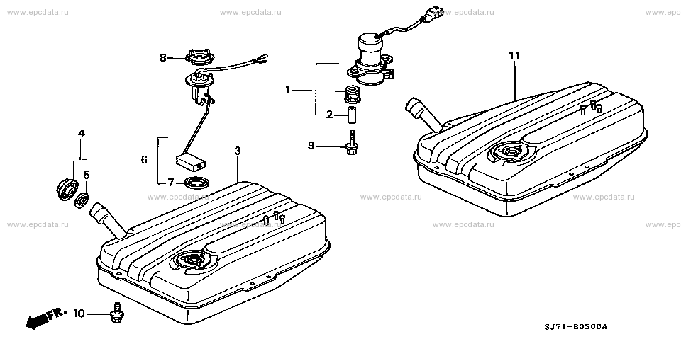 Parts scheme