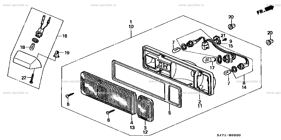 Parts scheme