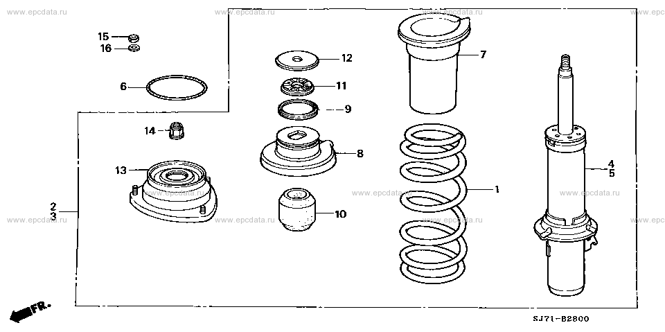 Parts scheme