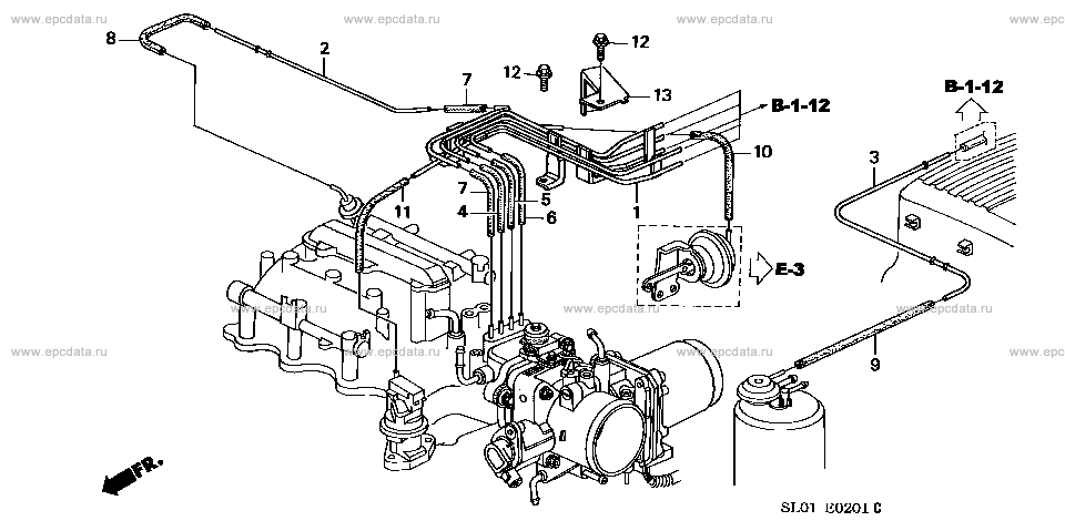 Parts scheme