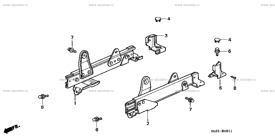 Parts scheme