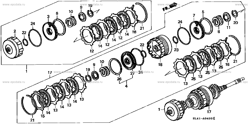 Parts scheme