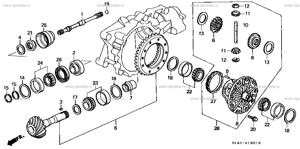 Parts scheme