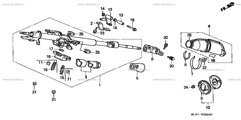 Parts scheme