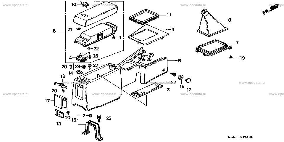 Parts scheme