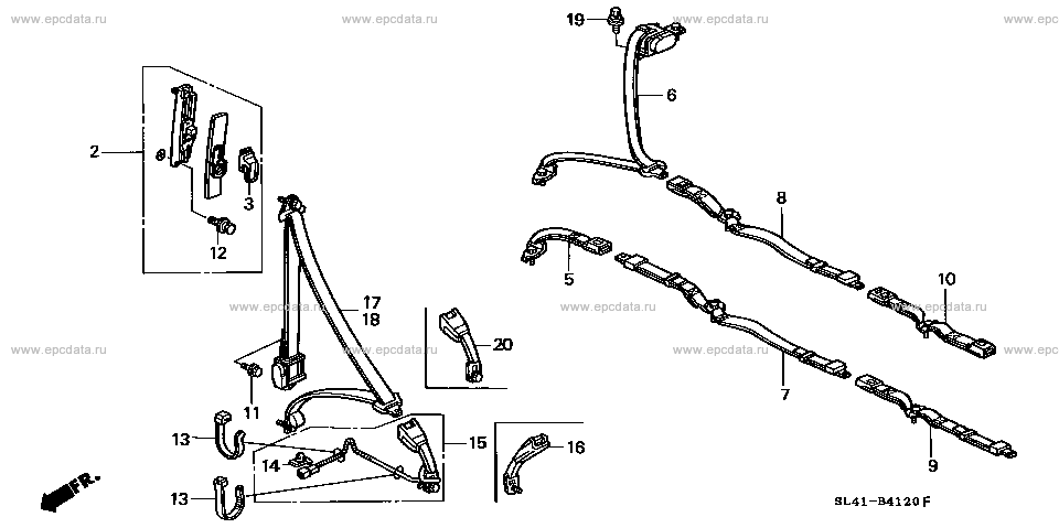 Parts scheme