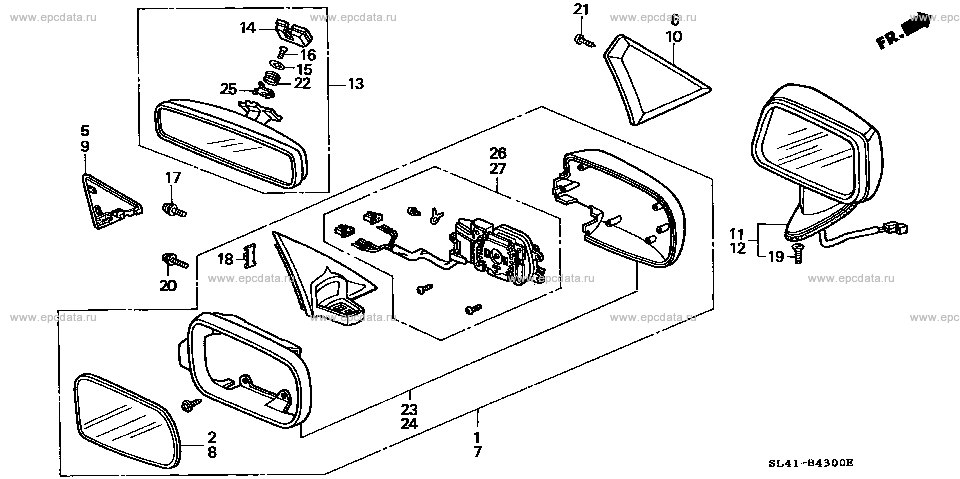 Parts scheme