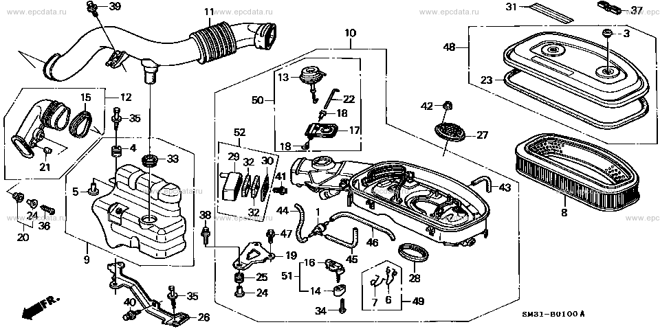 Parts scheme