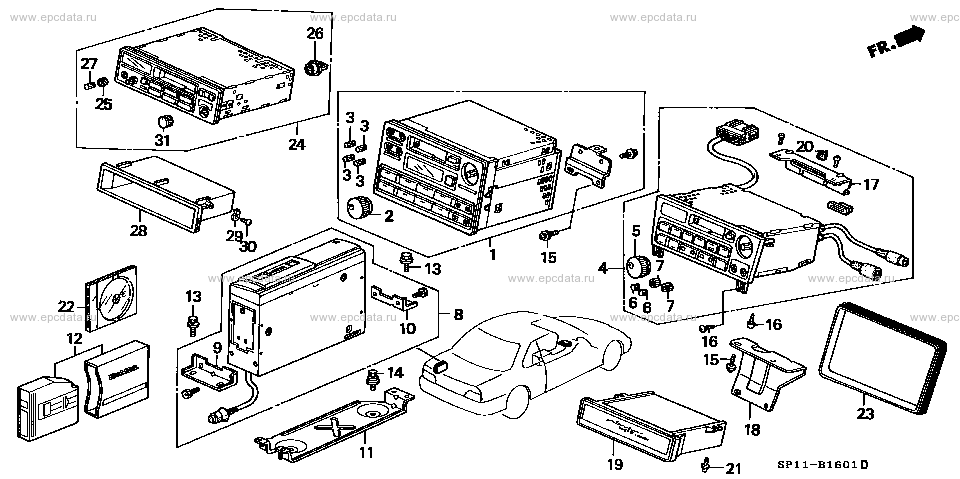 Parts scheme