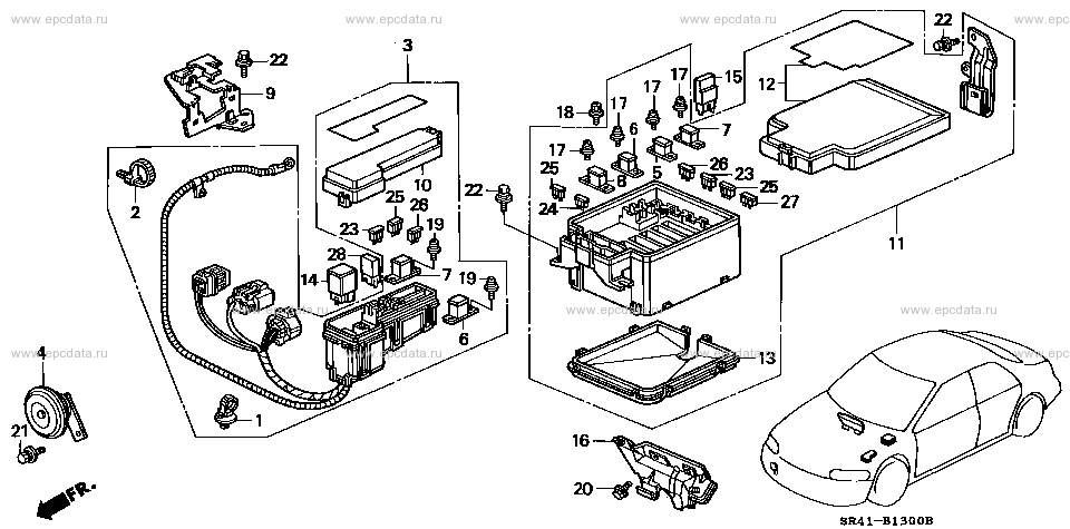 Parts scheme