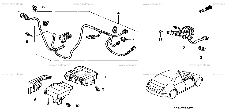 Parts scheme