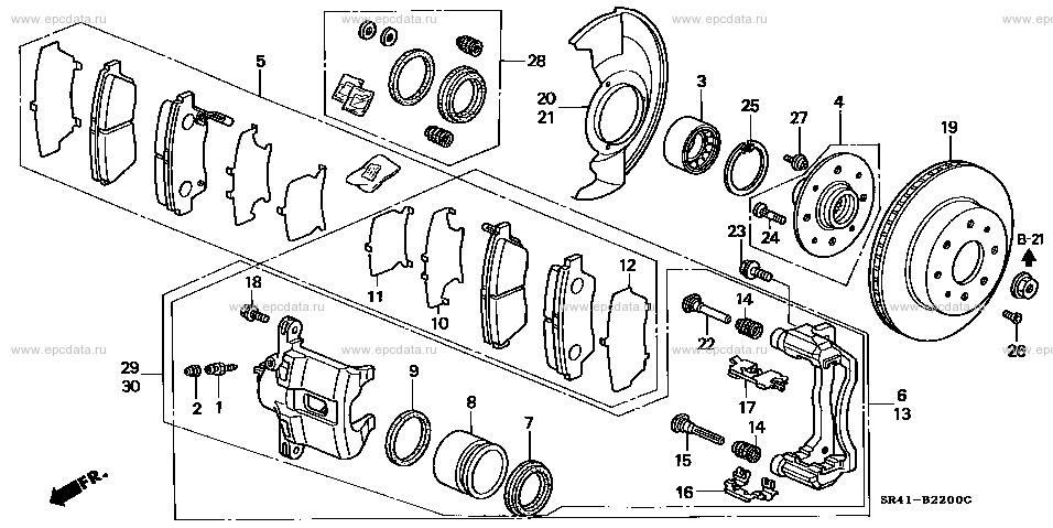 Parts scheme