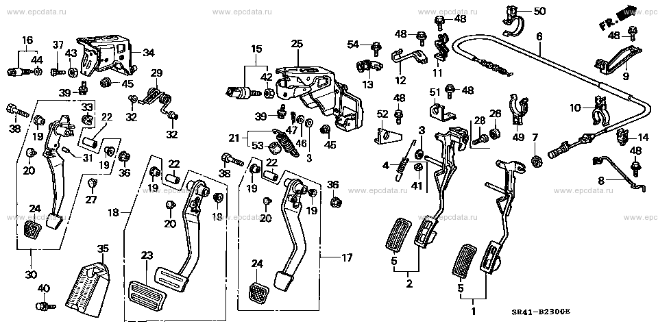 Parts scheme