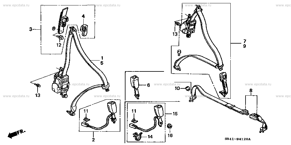 Parts scheme