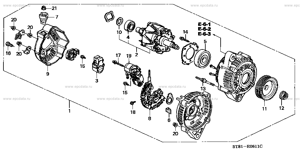 Parts scheme