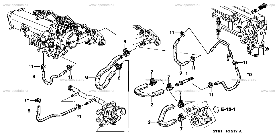 Parts scheme