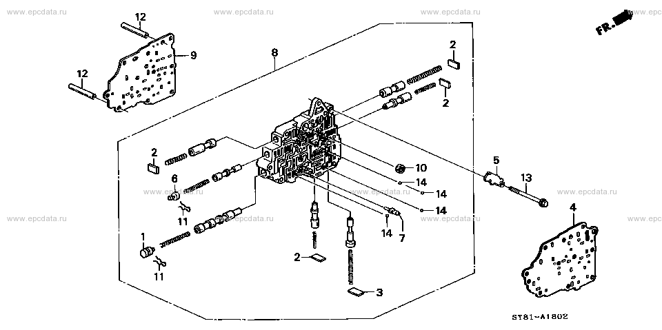 Parts scheme