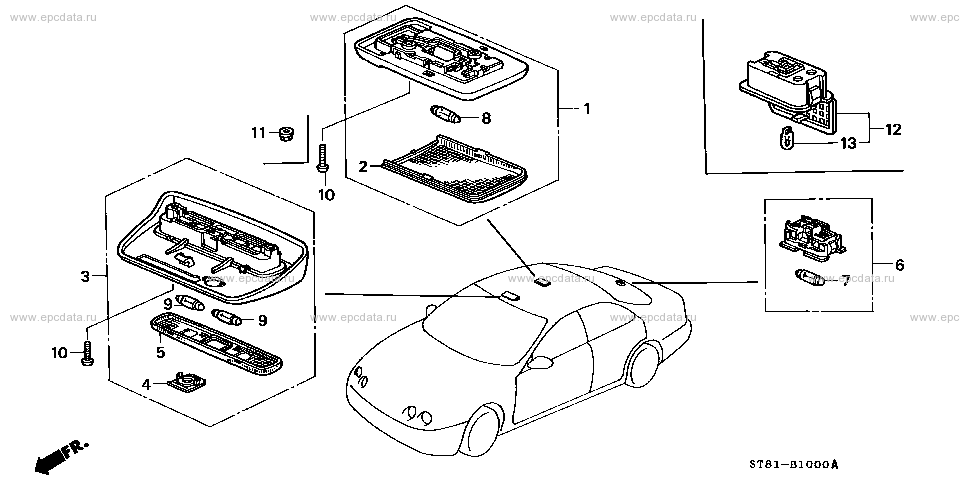 Parts scheme