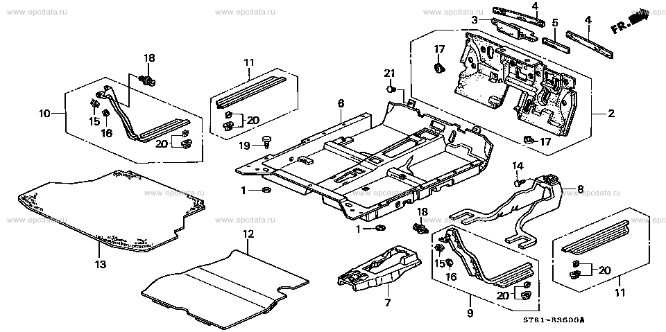 Parts scheme